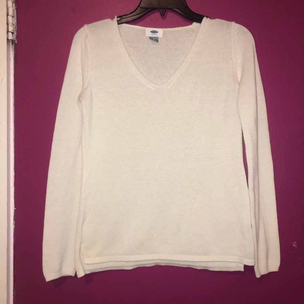 White small sweater. Never worn.